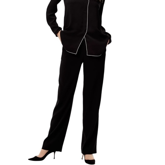 Aritzia Babaton Cohen Pant Long Size 00 Black - Picture 1 of 7